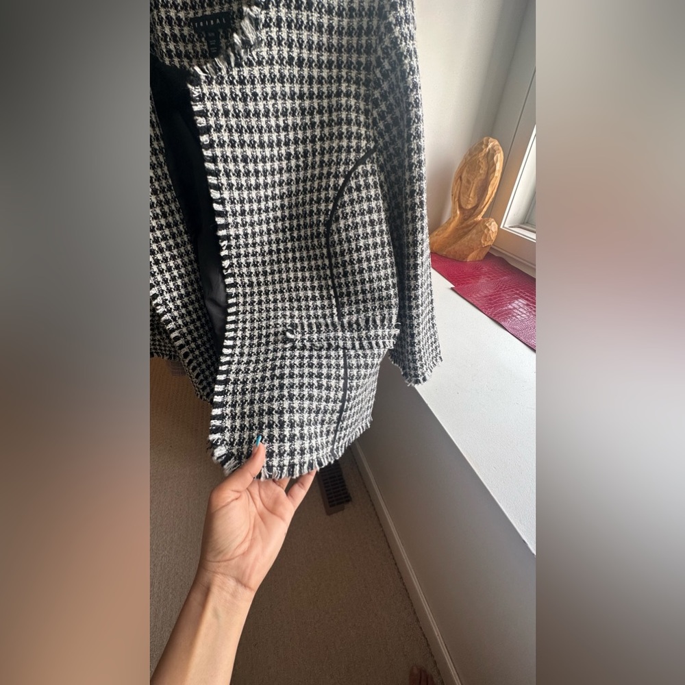 Houndstooth Tweed Jacket - Picture 6 of 9